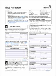 Fund Transfer Forms Free Sample Example Format Download Mutual