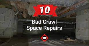 10 Bad Crawl Space Repairs Crawl