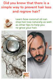 coconut oil for hair loss hybrid