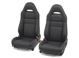 Black Leather Seat Covers Toyota Mr2