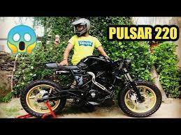 best modified bajaj pulsar 220 by avesh