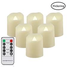 Remote Led Votive Candles Tea Lights