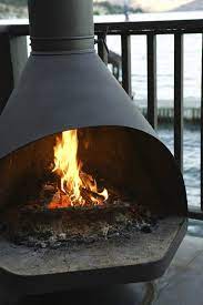 Modern Outdoor Fireplace Diy