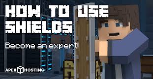 how to use shields in minecraft apex