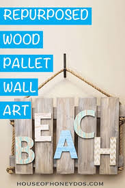 Diy Wood Pallet Wall Art With Rustic