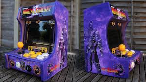 diy desktop sized arcade machine