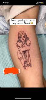 nami tattoo from yesterday 🖋 : r/OnePiece