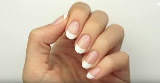 You can also use bright colored nail polish, too. Here S A Brilliant Trick To Paint A Perfect French Manicure Every Time