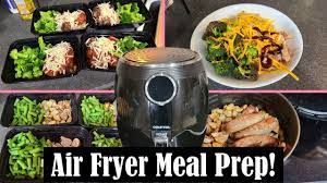 easy air fryer meal prep healthy