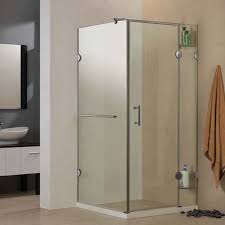 Tempered Glass Swinging Shower Door