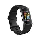 Charge 5 Fitness Tracker with GPS, Heart Rate, Sleep & 6-Months Premium - Black FB421 Fitbit