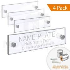Acrylic Sign Blanks Changeable Office