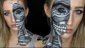 robot sfx halloween makeup tutorial