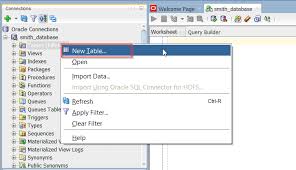 how to create table in oracle