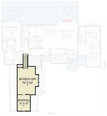 4 bed new american house plan with