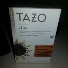 tazo chai tea and nutrition facts