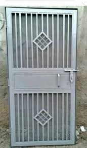 metal iron security door for home