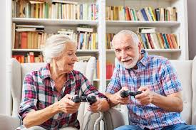 sit down games for elderly people