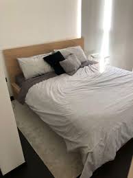 ikea malm bed frame king size white
