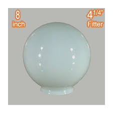 opal gloss 8 inch sphere glassware