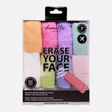 pack of 7 reusable face makeup removing