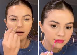 selena gomez latest makeup routine