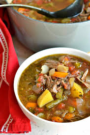 Season with additional salt and pepper to taste. Vegetable Beef Soup Recipe Small Town Woman