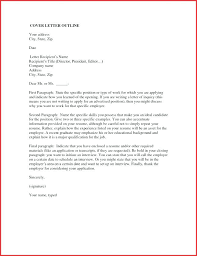 Cover Letter Outlines Best Ideas About Cover Letter Format On Cover