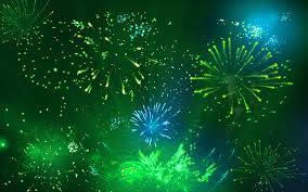 Motion Background Powerpoint Free Animated Fireworks