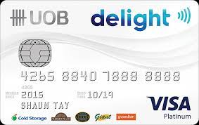 Uob delight credit card it's a wonderful card if you usually shop at cold storage, giant and guardian. Uob Delight Credit Card Best Cashback Card For Groceries Credit Card Review Valuechampion Singapore