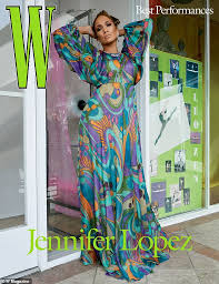 Jennifer Lopez Covers W As She