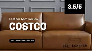 costco leather sofa review are they