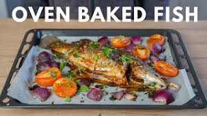 oven baked fish thai style
