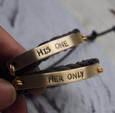 Couples who love to play together will appreciate one of these unique gifts for married couples. Personalized Couples Gifts Couple Bracelets Braid Leather Etsy