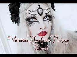 victorian headpiece makeup tutorial