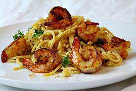 Spicy Creamy Shrimp Pasta Recipe Cooking On The Ranch gambar png