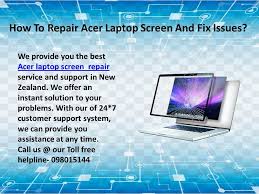 Only the hard drive light turns on (the led in the power button doesnt even stay solid like it usually does) and of. Fix Issues Of Acer Laptop Screen Ppt Download