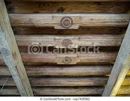 beams massive old wooden beams in the