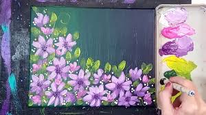 Flower Painting Acrylic Painting