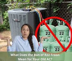r22 freon mean for your old ac