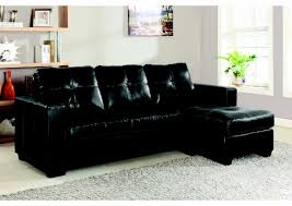 targa black bonded leather match corner