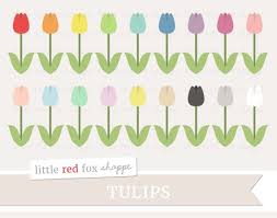 Tulip Clipart Flower Clip Art Spring