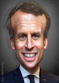 Resultado de imagem para image caricature d'Emmanuel Macron