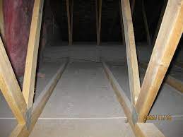 insulation above garage internachi