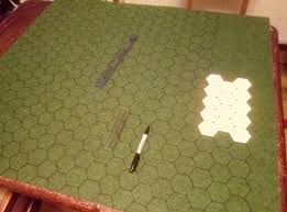 Battle mat wasteland terrain for gaslands dungeons and dragons warhammer and other tabletop games. The Joy Of Hex Making A Hex Mat For Wargaming Russell Phillips