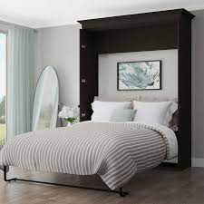 The compact design allows you to easily stow away your constructed of solid hardwood, the cossette queen storage murphy bed with mattress is a credenza style cabinet that folds out to a queen size bed. Willow Queen Wall Bed Costco