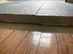 how do merge a 2 inch floor difference