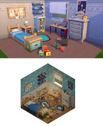 If you want, we can even come to you for a bespoke session! Toy Story Inspired Kids Room Sims4