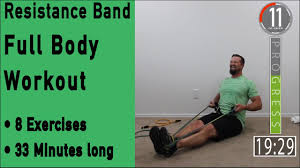 33 minute full body resistance band
