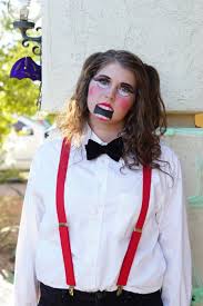 ventriloquist dummy costume makeup
